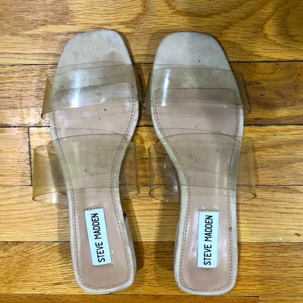 Clear Steve Madden